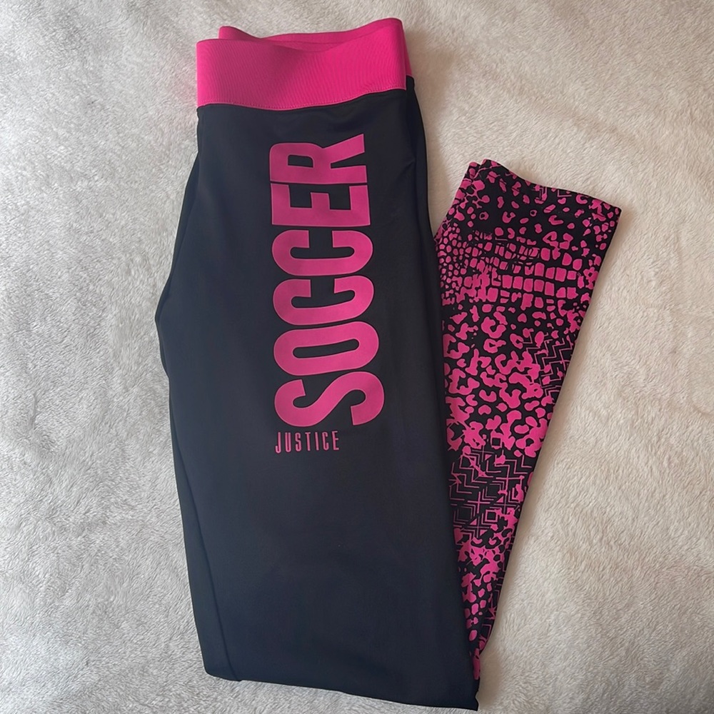 💖 Justice Active Soccer Leggings